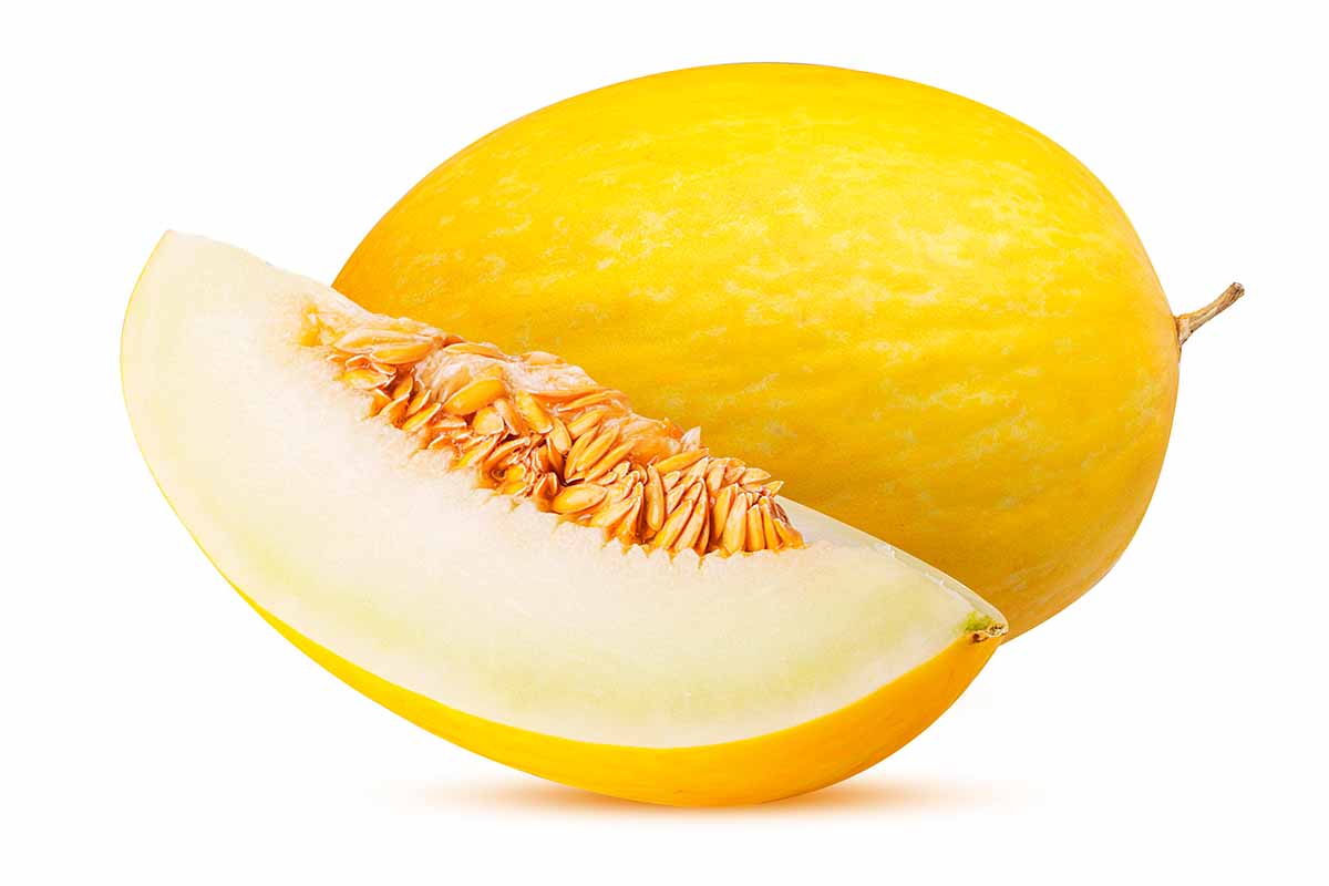 Udskåret honningmelon