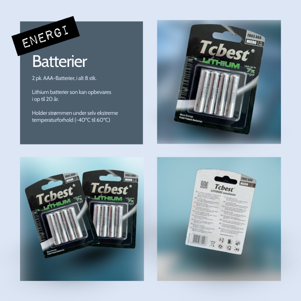 Urban Basic Kit - Hjemmeberedskab - Billede 12