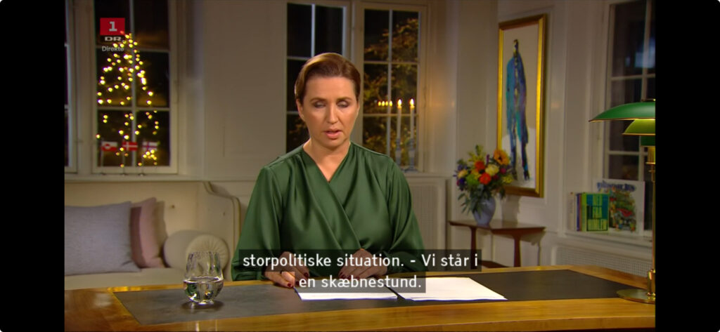 Statsministerens nytårstale